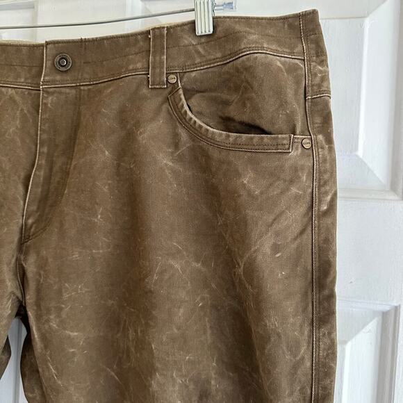 Kuhl Ryder Vintage Patina Dye Outdoor Work Cargo Revolvr Hiking Pants Sz 40 x 32 - Picture 6 of 11